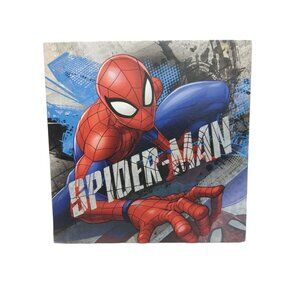 artissimo marvel spiderman 10"W x 10"H canvas art wall decor
